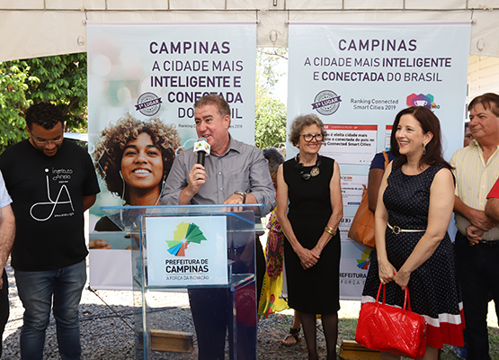 Prefeito fala em evento