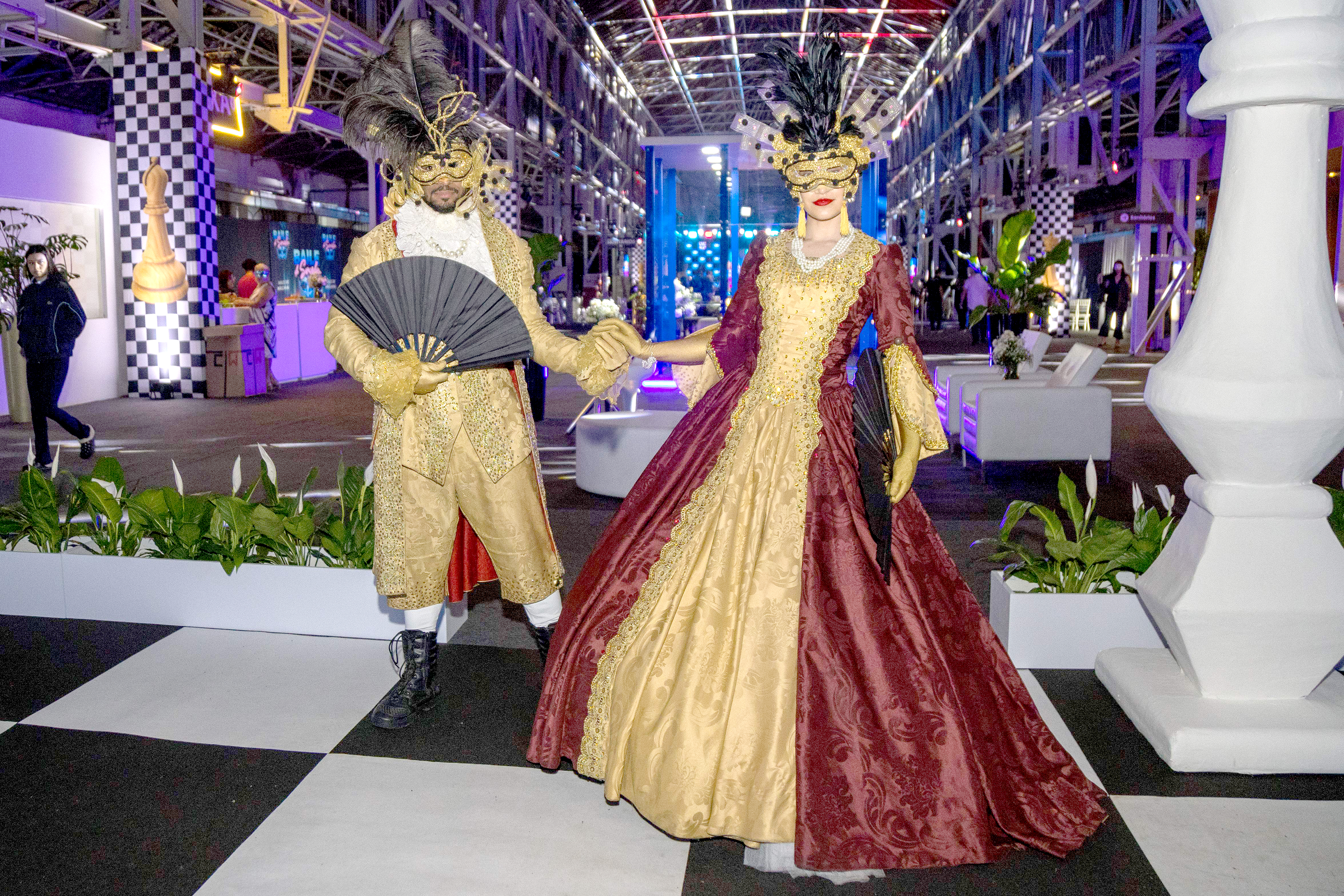 O tema deste ano foi "Baile de Máscaras"