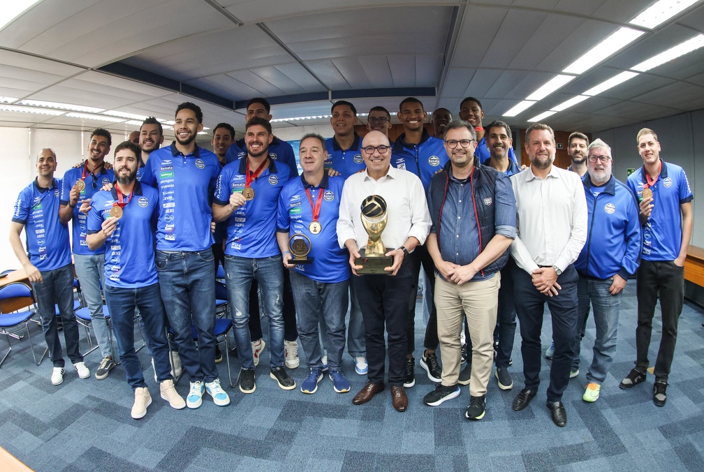 Dário Saad destacou o Vôlei Renata como símbolo de excelência e orgulho para Campinas