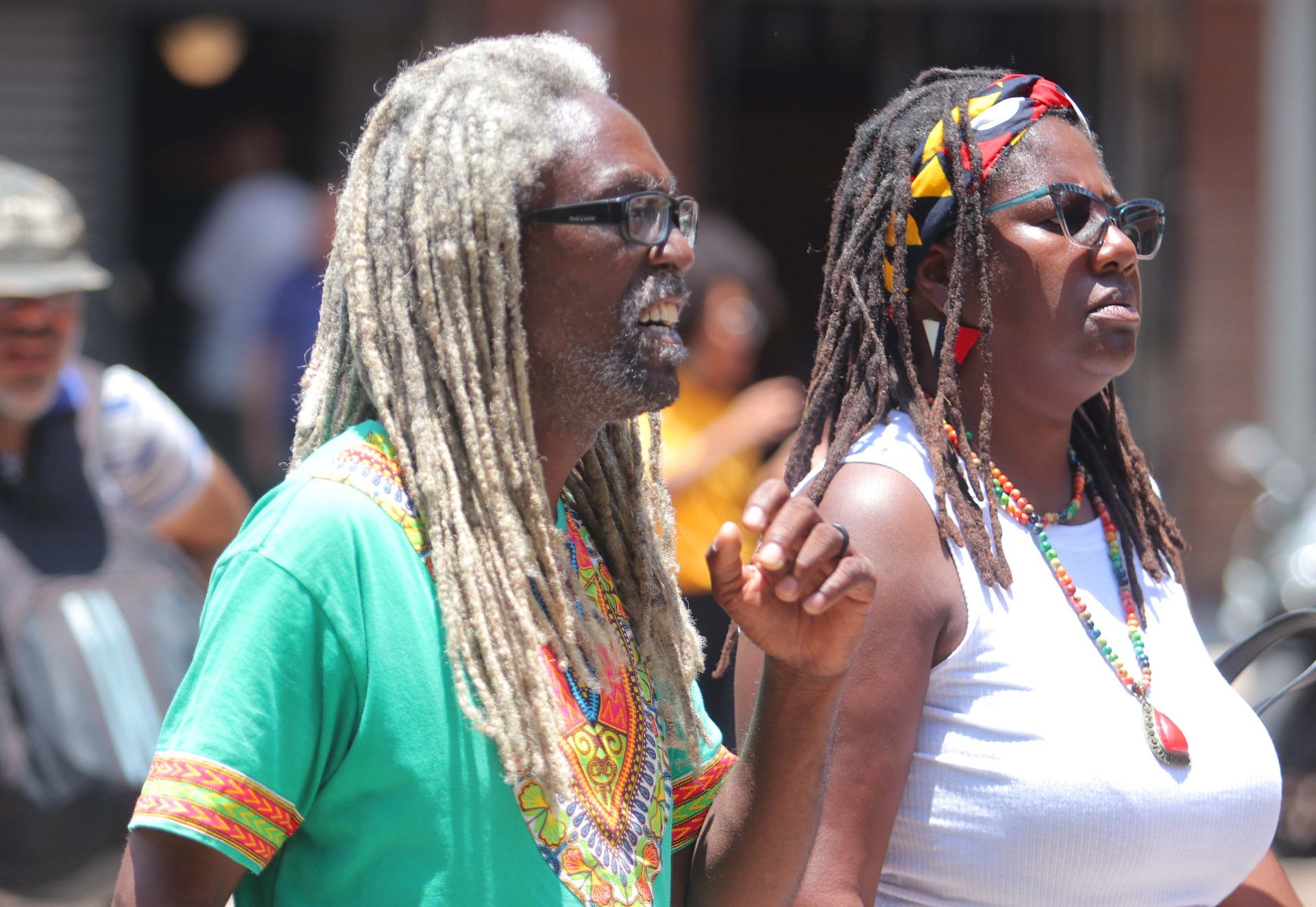 Marcha é organizada pelo movimento negro e antirracista da cidade 