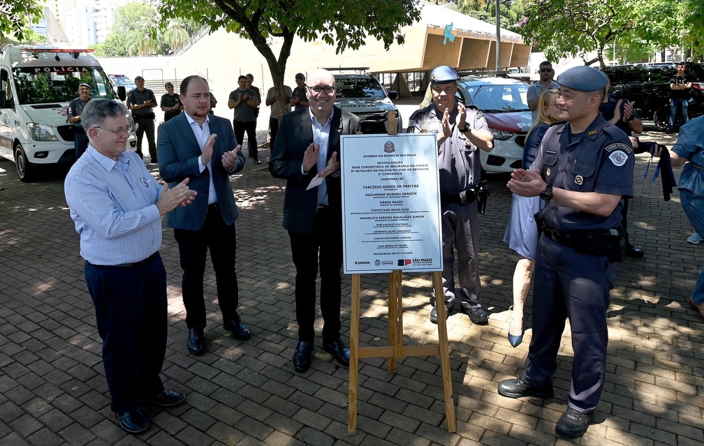 Base revitalizada vai melhorar as condições para o trabalho da PM no Cambuí