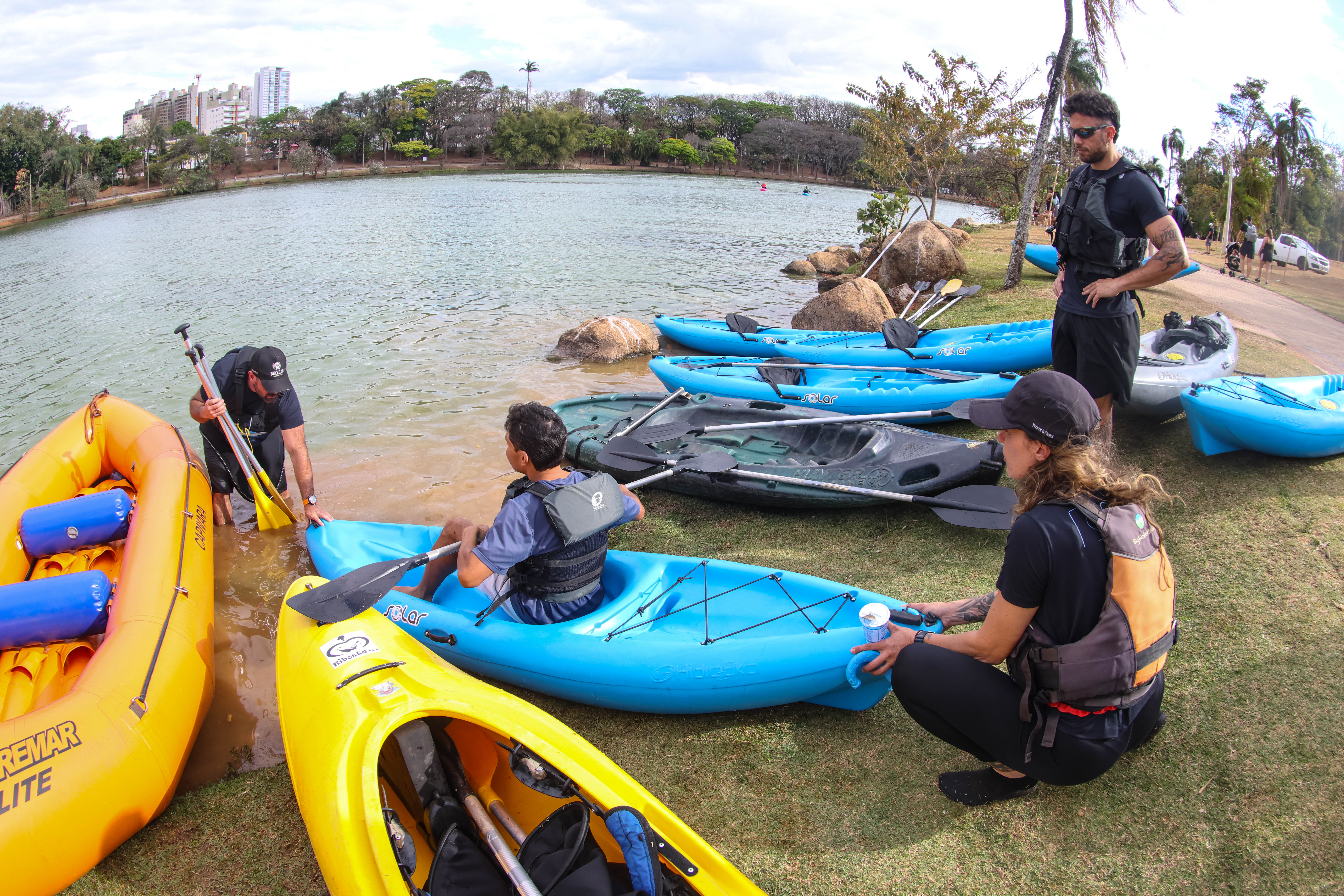 Cerca de 40 pessoas com deficiência participaram da atividade