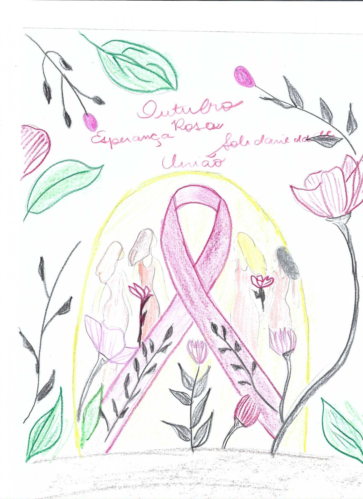 "Outubro Rosa, solidariedade, união e esperança": 2º lugar no último concurso 