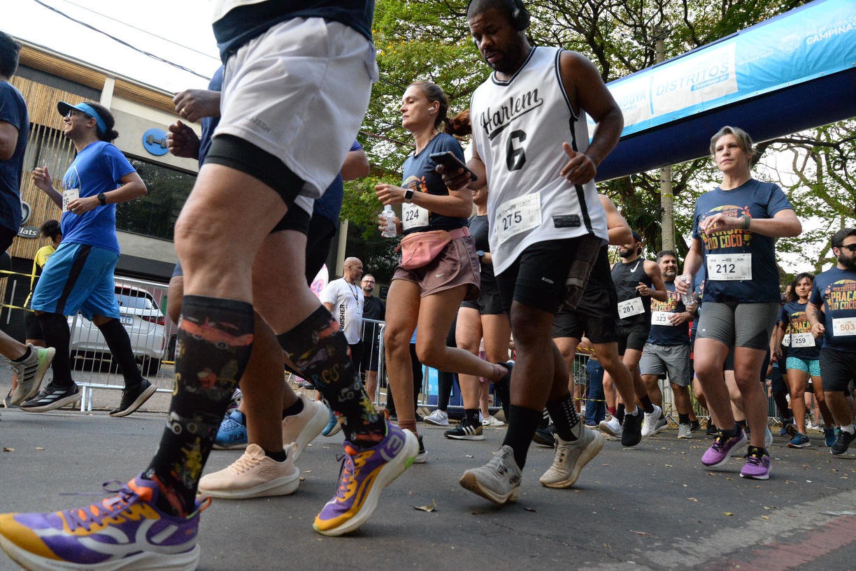 Percurso terá 6 km com largada na Praça Arthur Geraldo Vicentini 