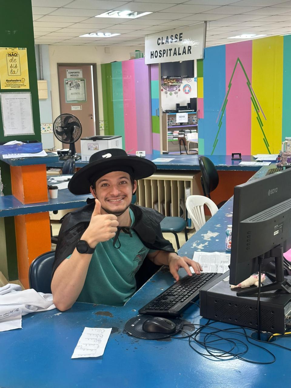 A alegria faz parte do tratamento 