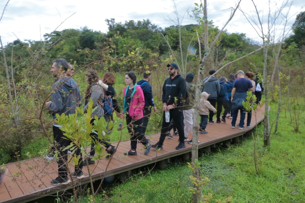 Após a apresentação, os visitantes terão a oportunidade de realizar uma caminhada leve autoguiada