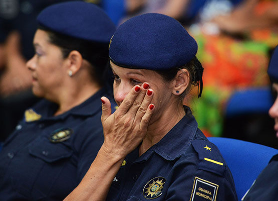 Conquista emocionou Guardas Municipais