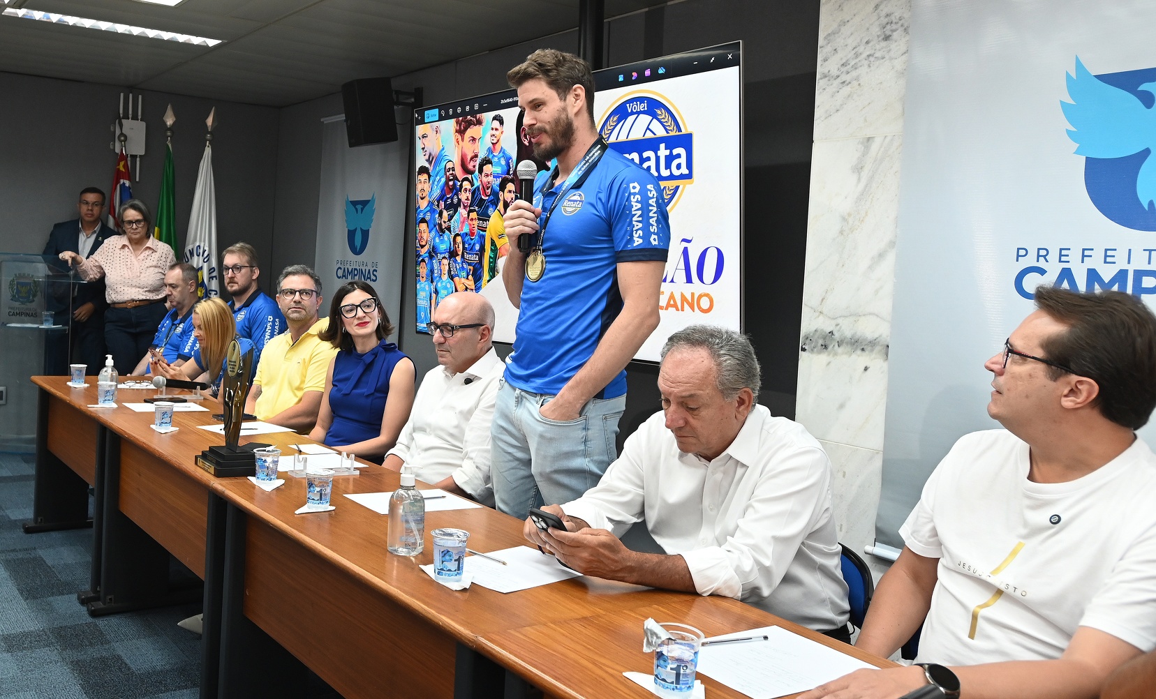 Capitão e levantador Bruninho, eleito como o MVP da competição: dia que ficará marcado na história