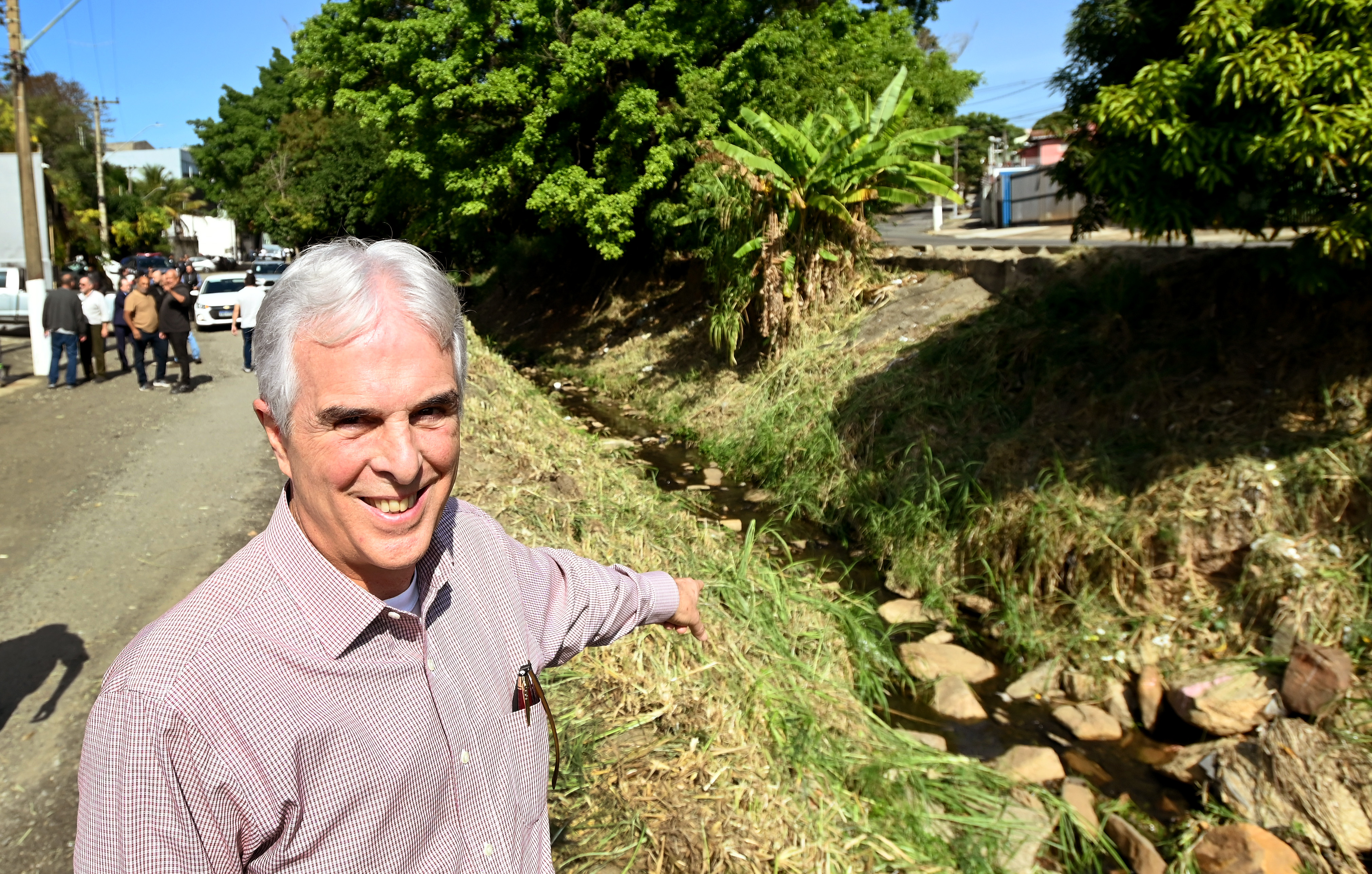 Secretário Carlos Barreiro: obra esperada há muitos anos pela população que mora e trabalha nesta região