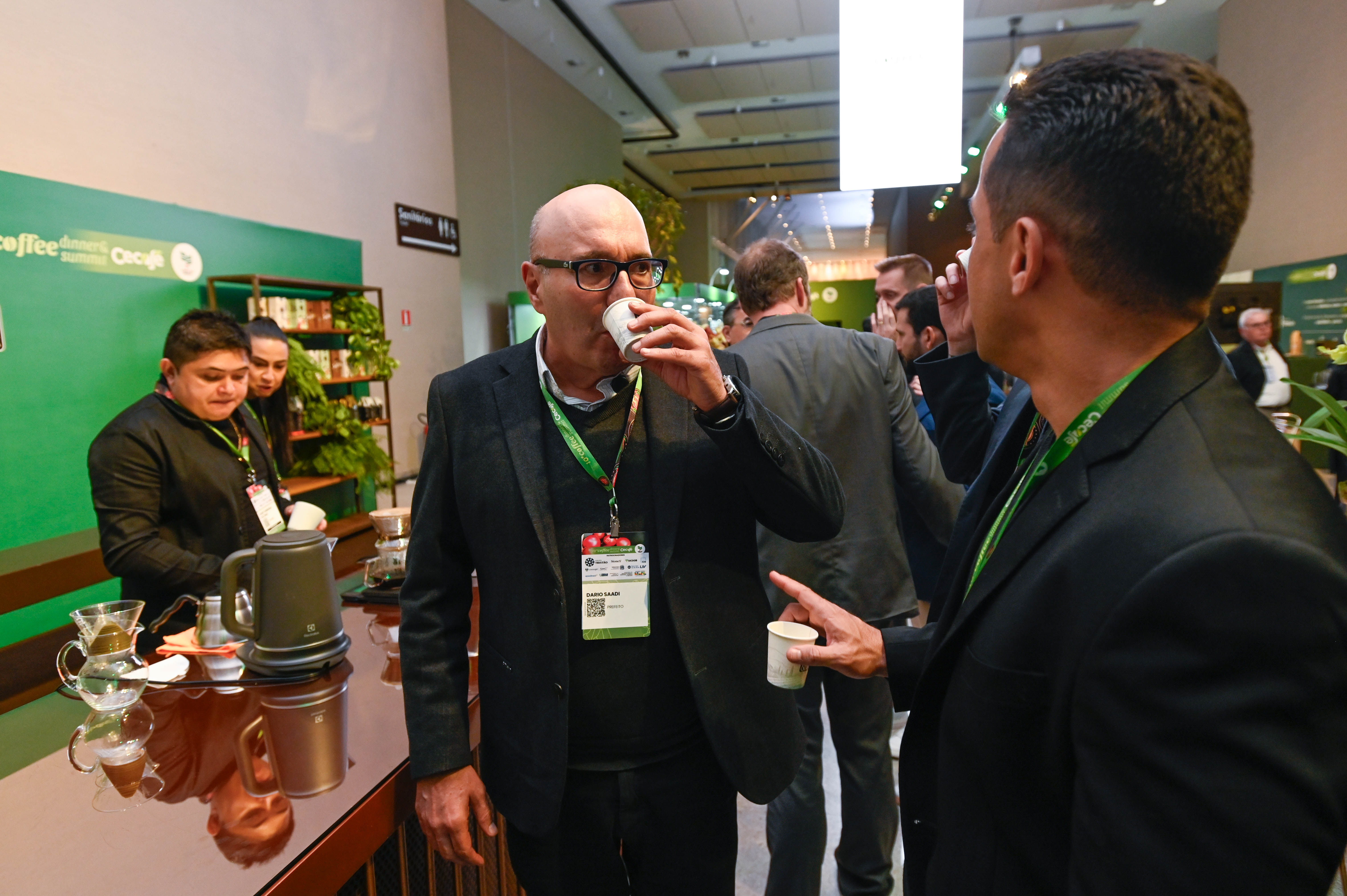 Dário: apreciador do café pelo sabor e pelo o que ele representa para Campinas e para o país