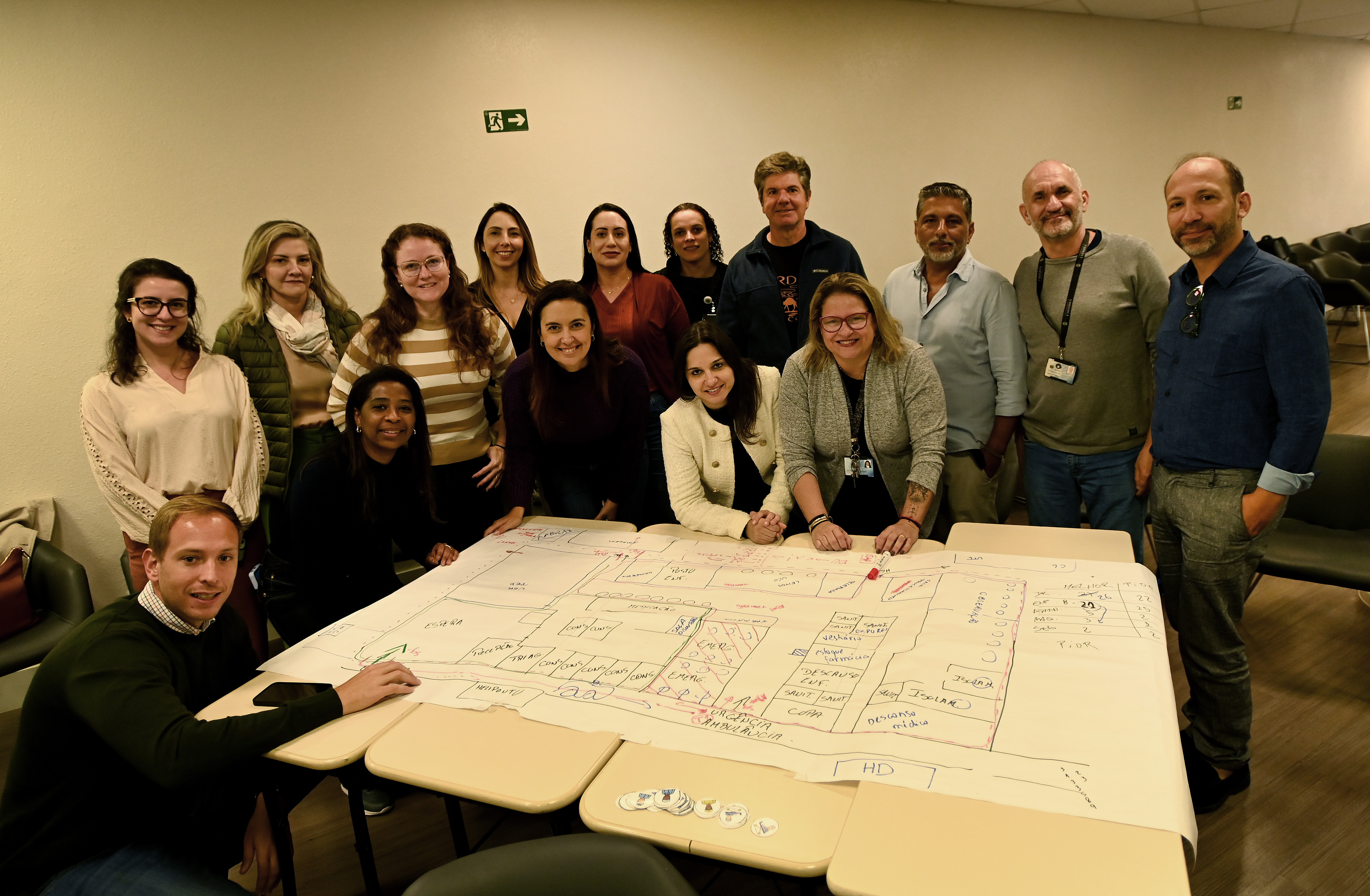 Participação nos eventos também propicia troca de experiências com outras equipes hospitalares