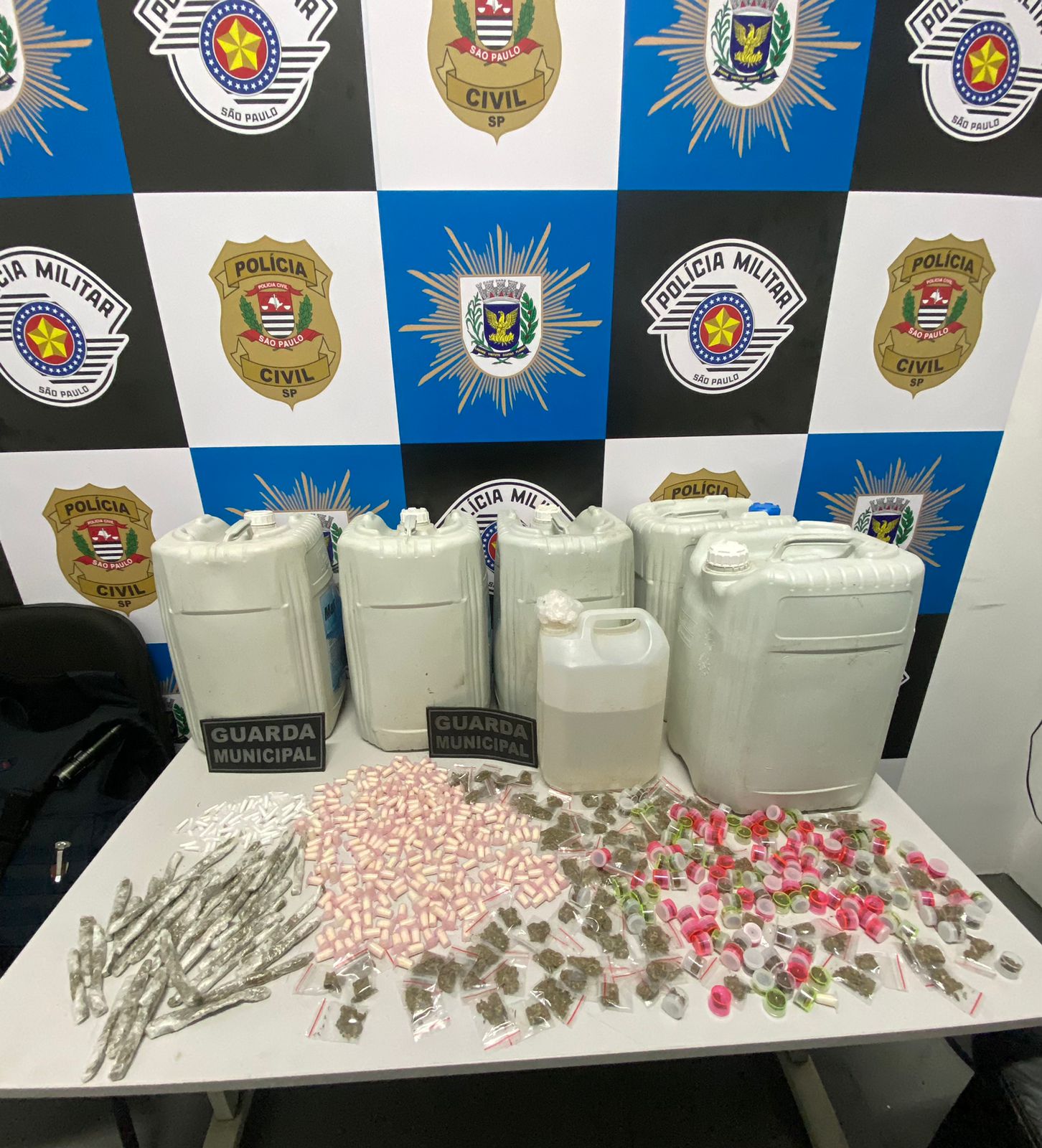 Entorpecentes foram encontrados pela GM de Campinas