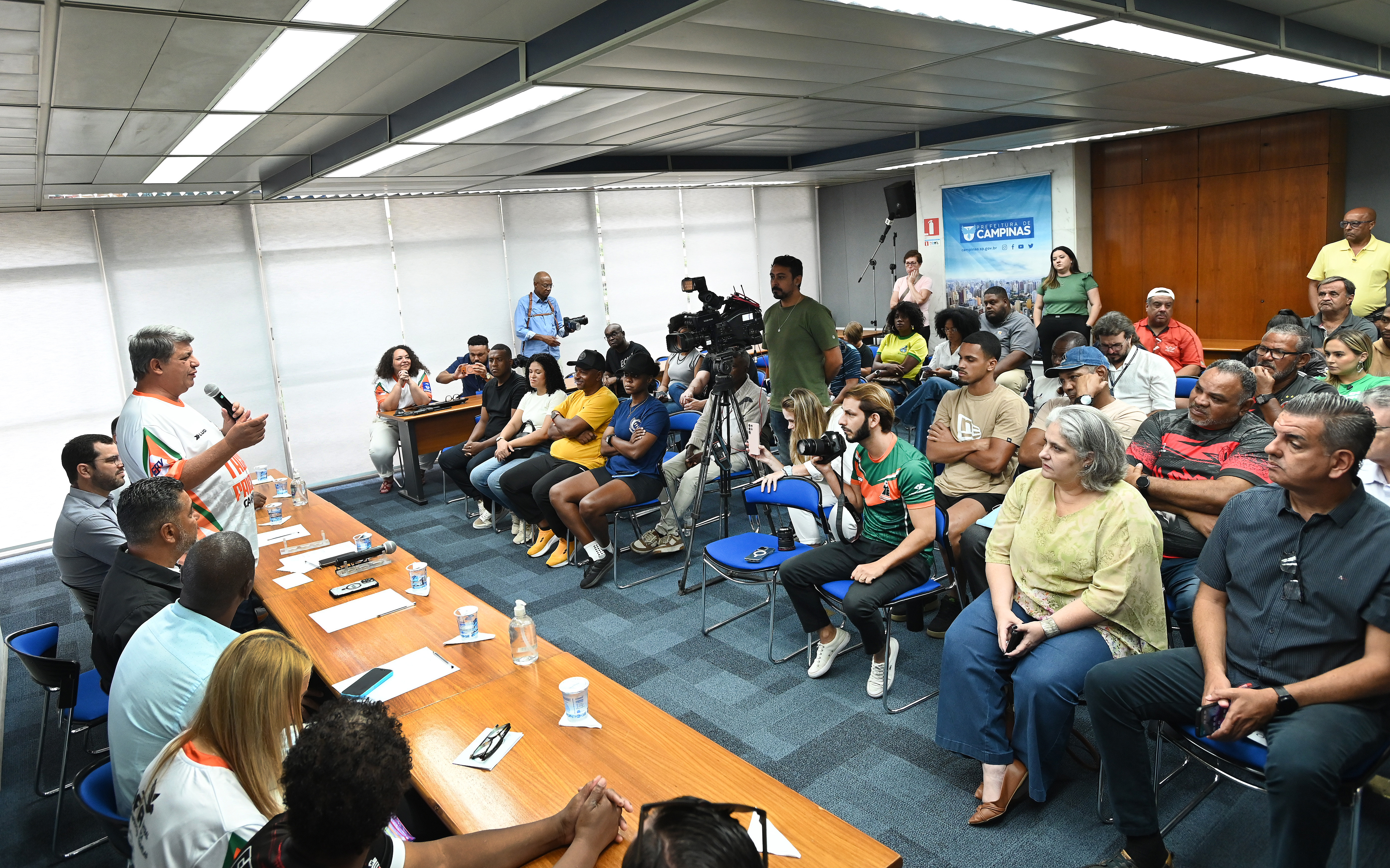  Vice-prefeito Wanderley de Almeida destacou que a competição vai além do futebol