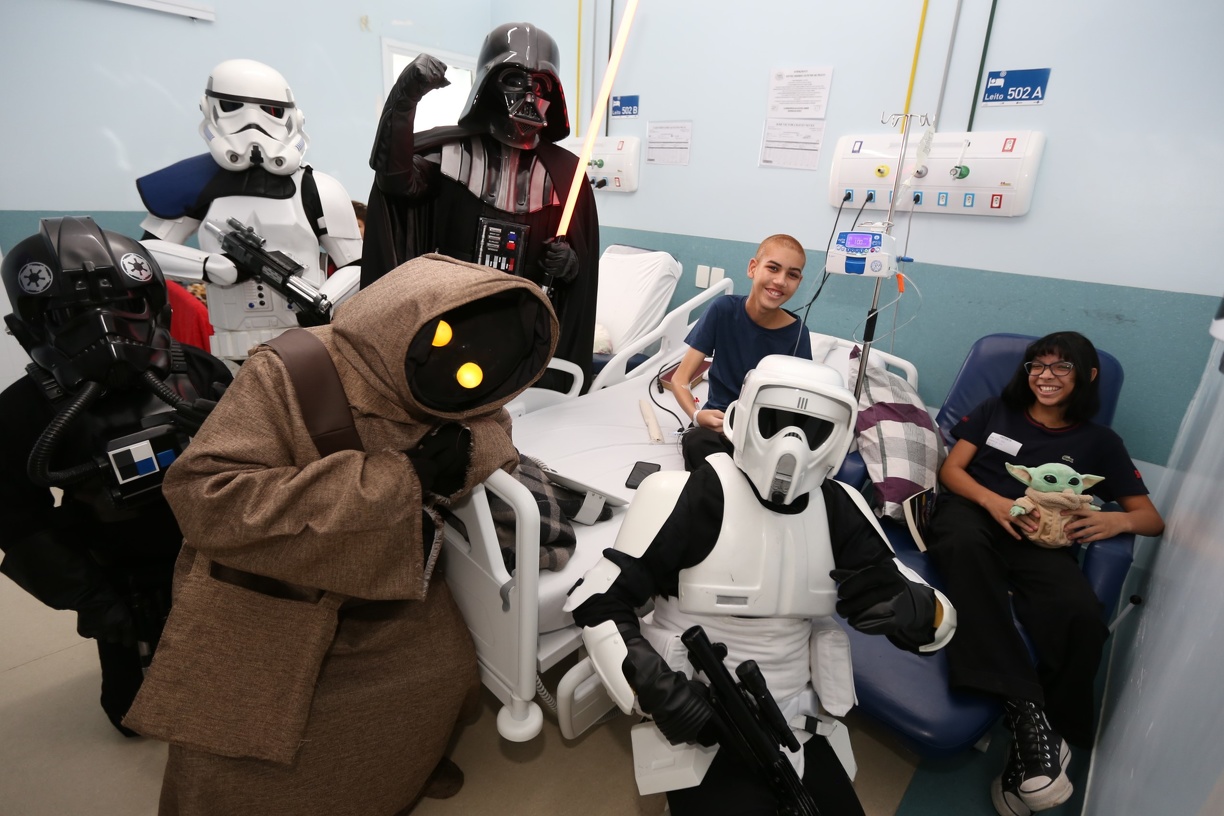 Voluntários vão trazer alegria e diversão para as crianças internadas na Rede Mário Gatti 