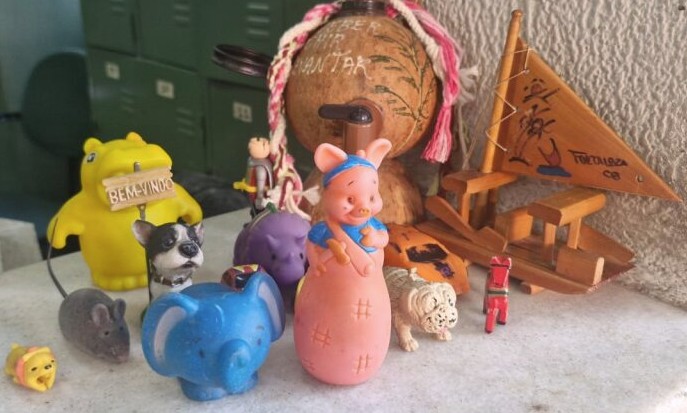 Um repositório de brinquedos que vêm, vão e trazem boas lembranças