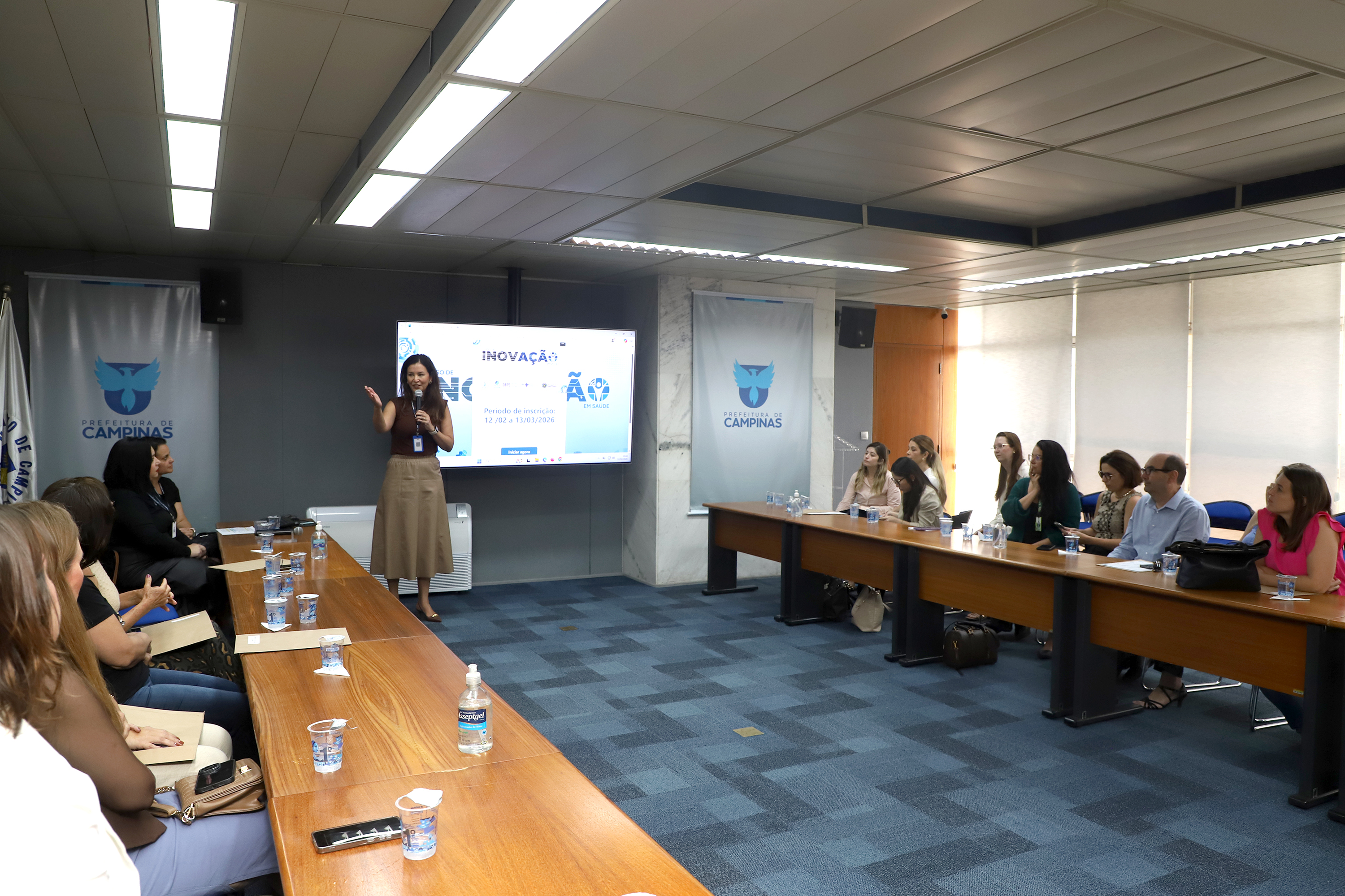 Curso foi pensado para os municípios dos Departamentos Regionais de Saúde, disse Marcelle Benetti 