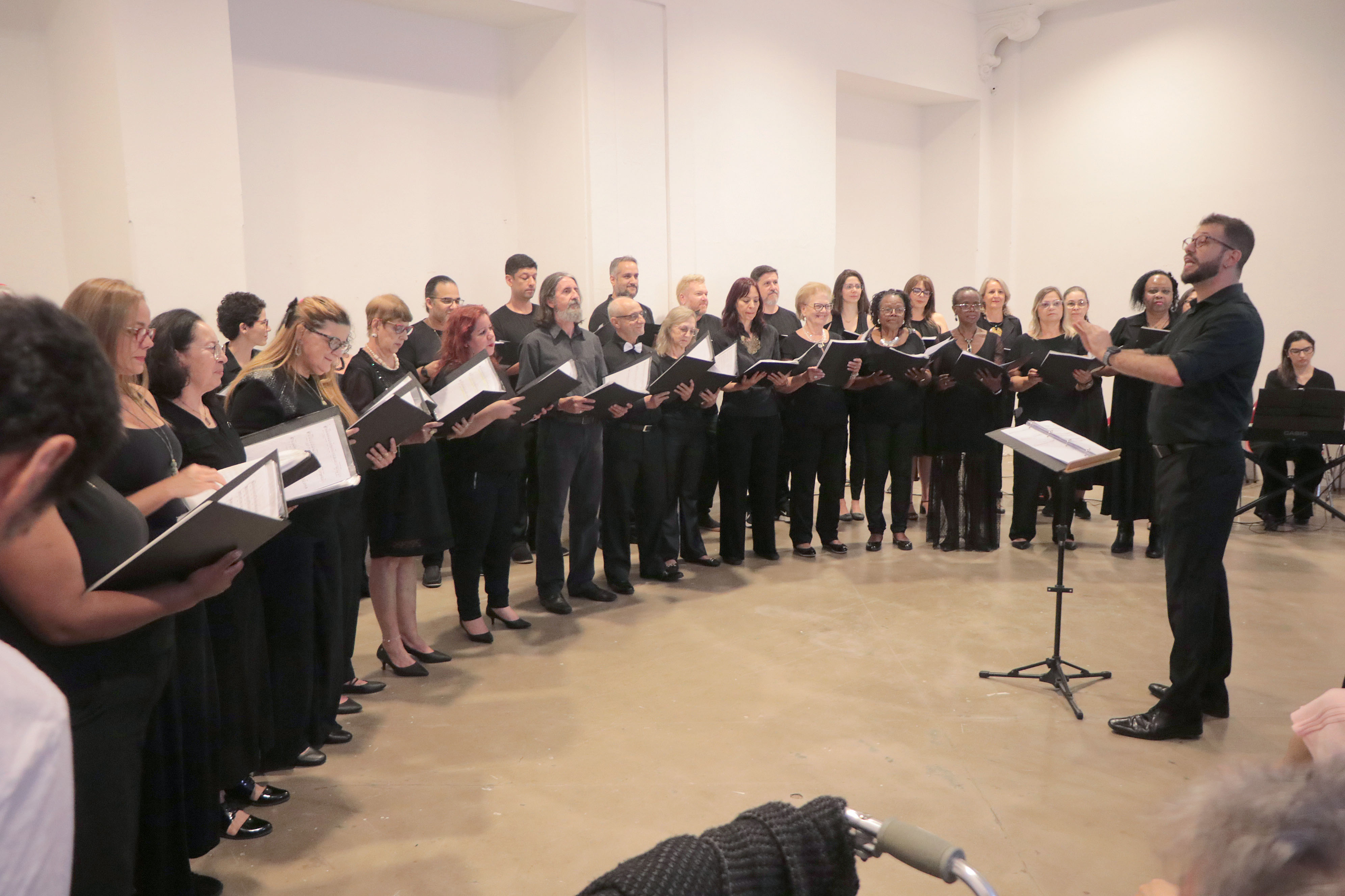 Neste ano, o Coral vai ensaiar duas vezes por semana: às segundas e quartas, das 18h às 20h