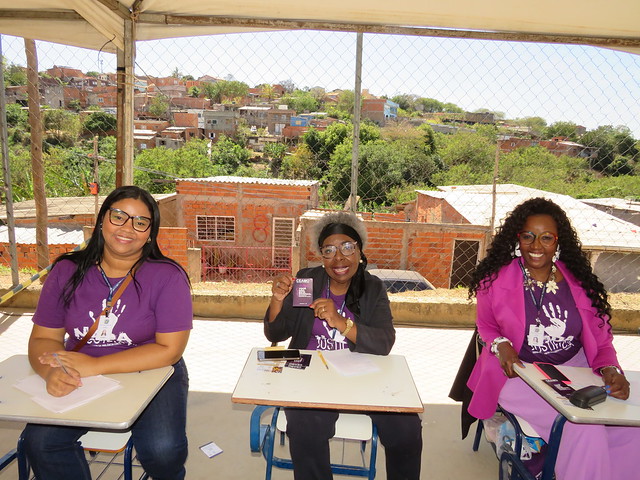 Durante o evento foram realizados atendimentos do Centro de Referência e Apoio à Mulher 