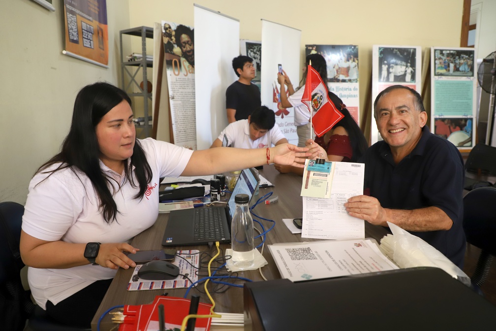 Ação itinerante levou serviços consulares do Peru a Campinas pela primeira vez