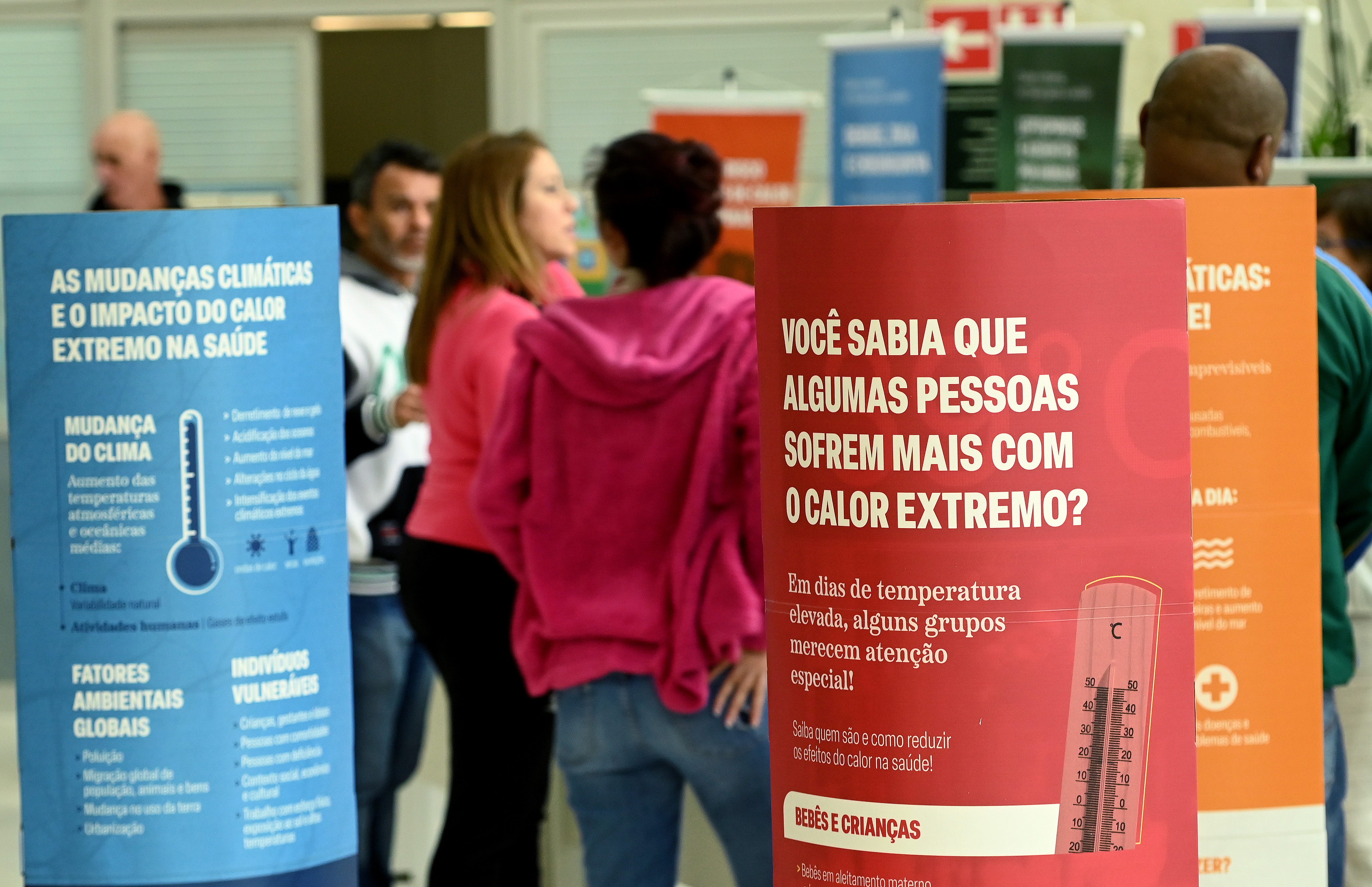 Exposição no saguão do Paço dá destaque ao tema 