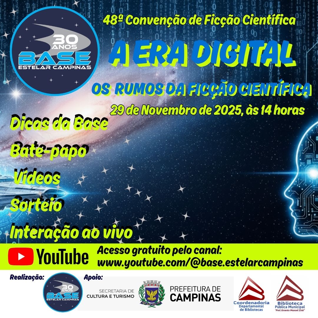 Evento será on-line e com acesso gratuito