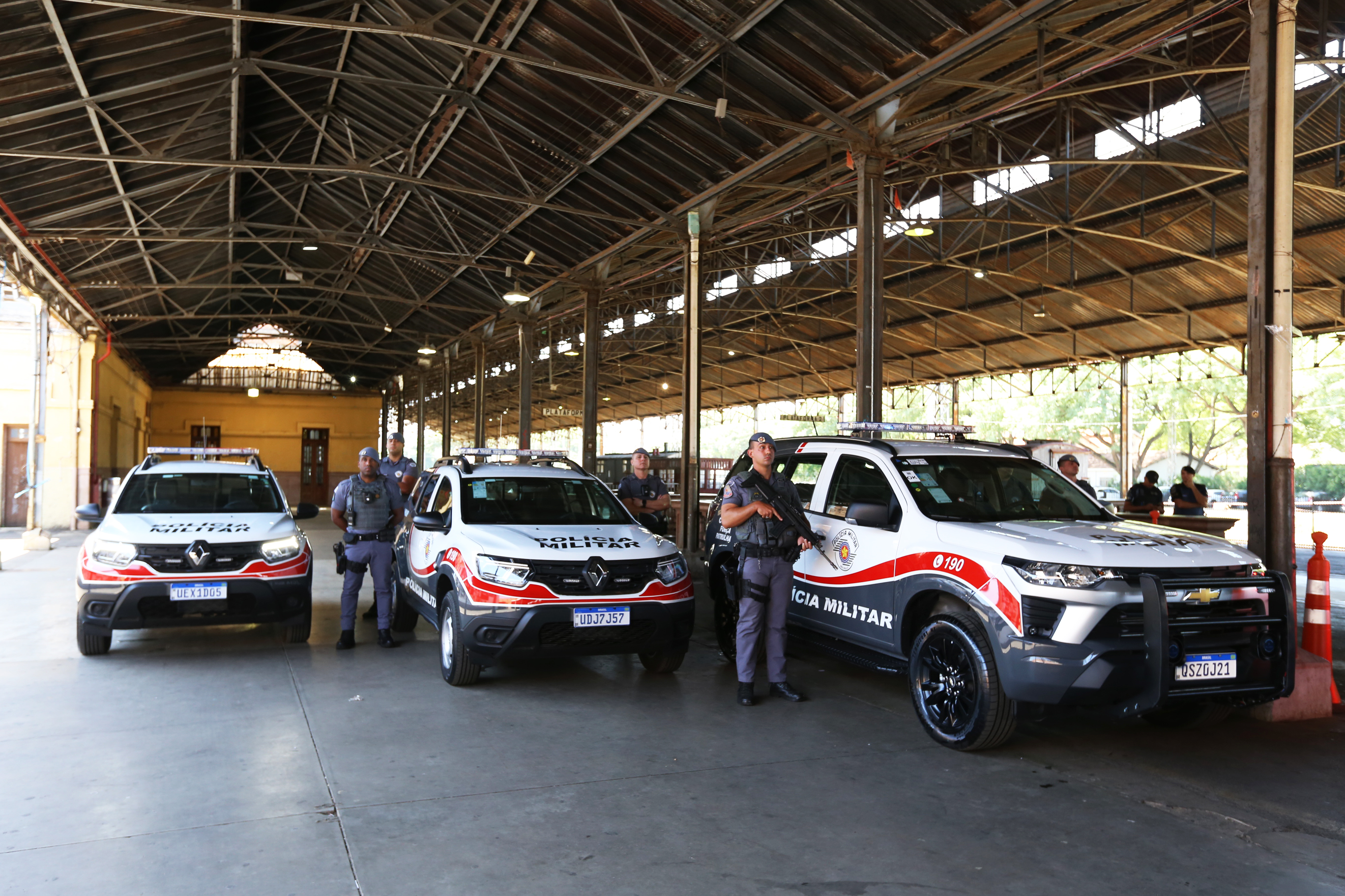 São 25 viaturas; 23 delas ficarão em Campinas 