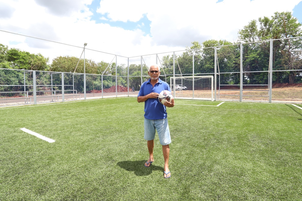 José Carlos Pereira dos Santos, morador do local há mais de 30 anos