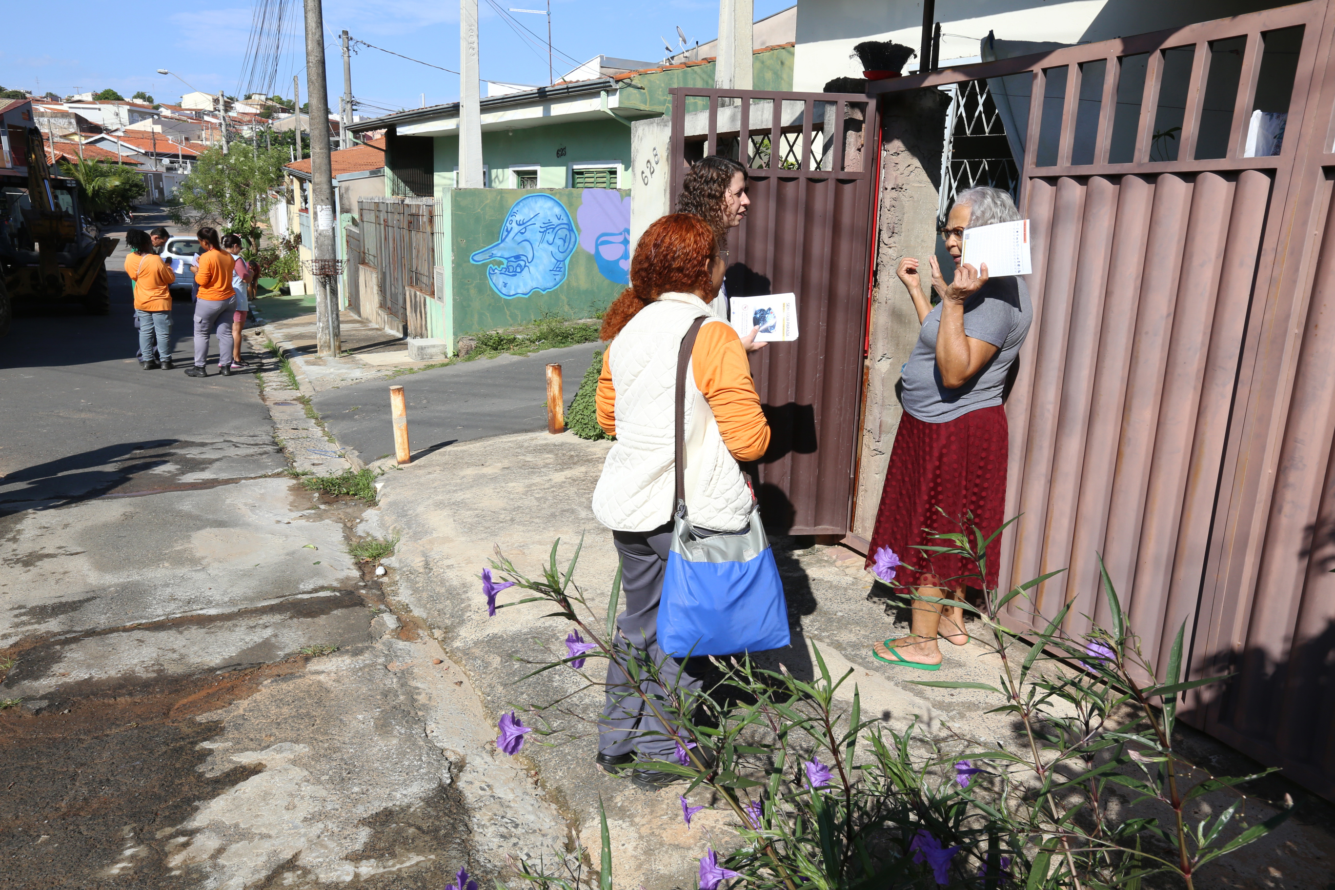 Mais de 130 pessoas vão participar da ação que começa às 8h