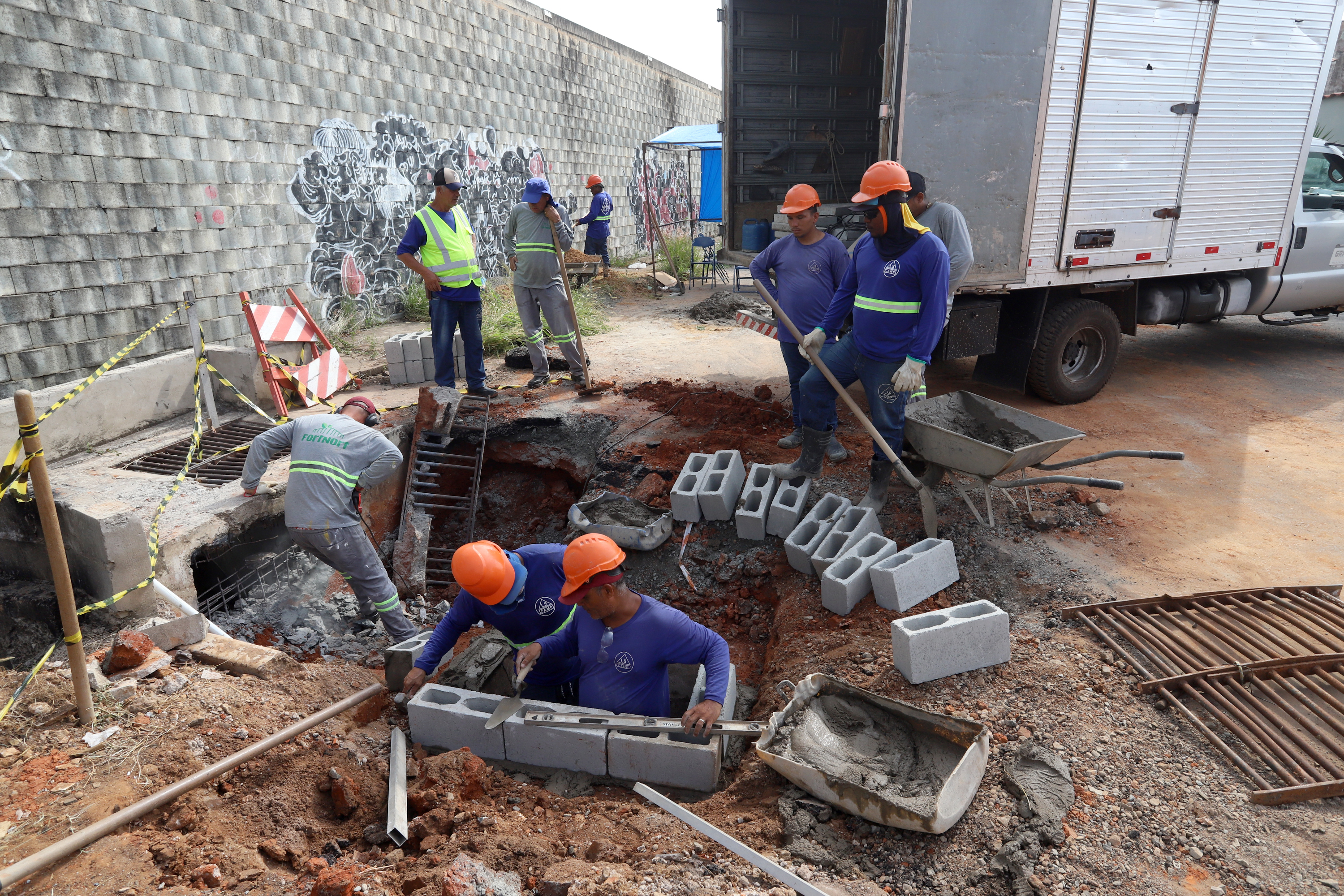 Trabalho começou a ser executado no dia 26 de janeiro 