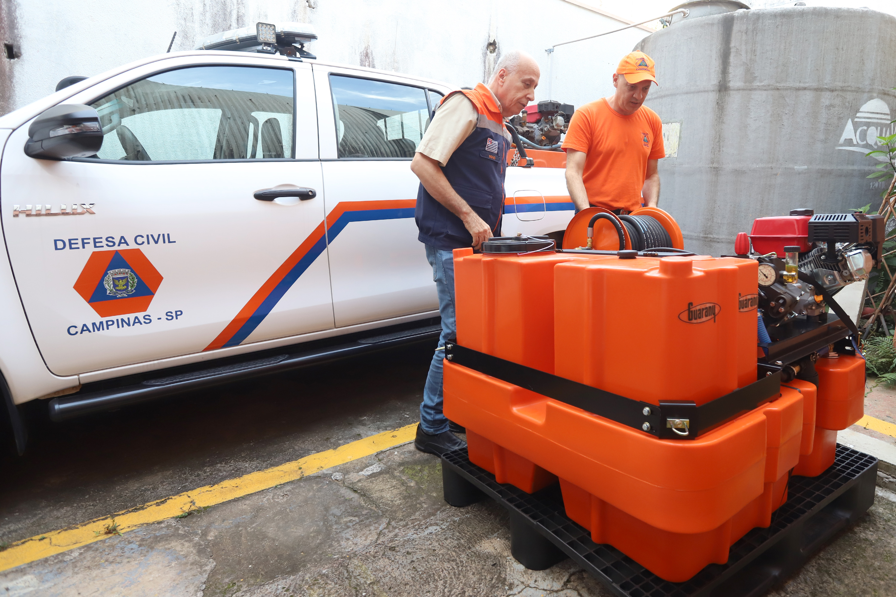 Drones e tanque de combate a incêndio serão utilizados em atendimentos emergenciais e ações preventivas