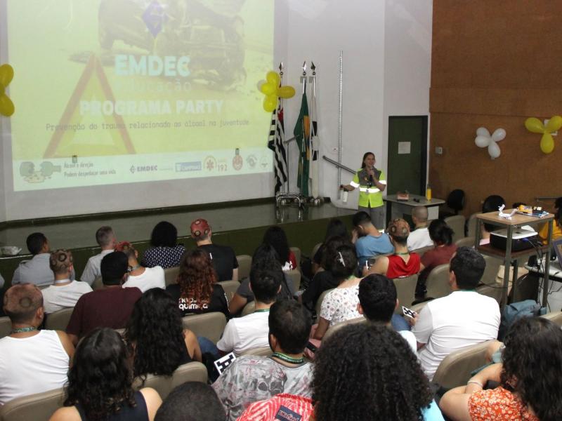 Atividade faz parte da programação do Movimento Maio Amarelo 2024 da Emdec