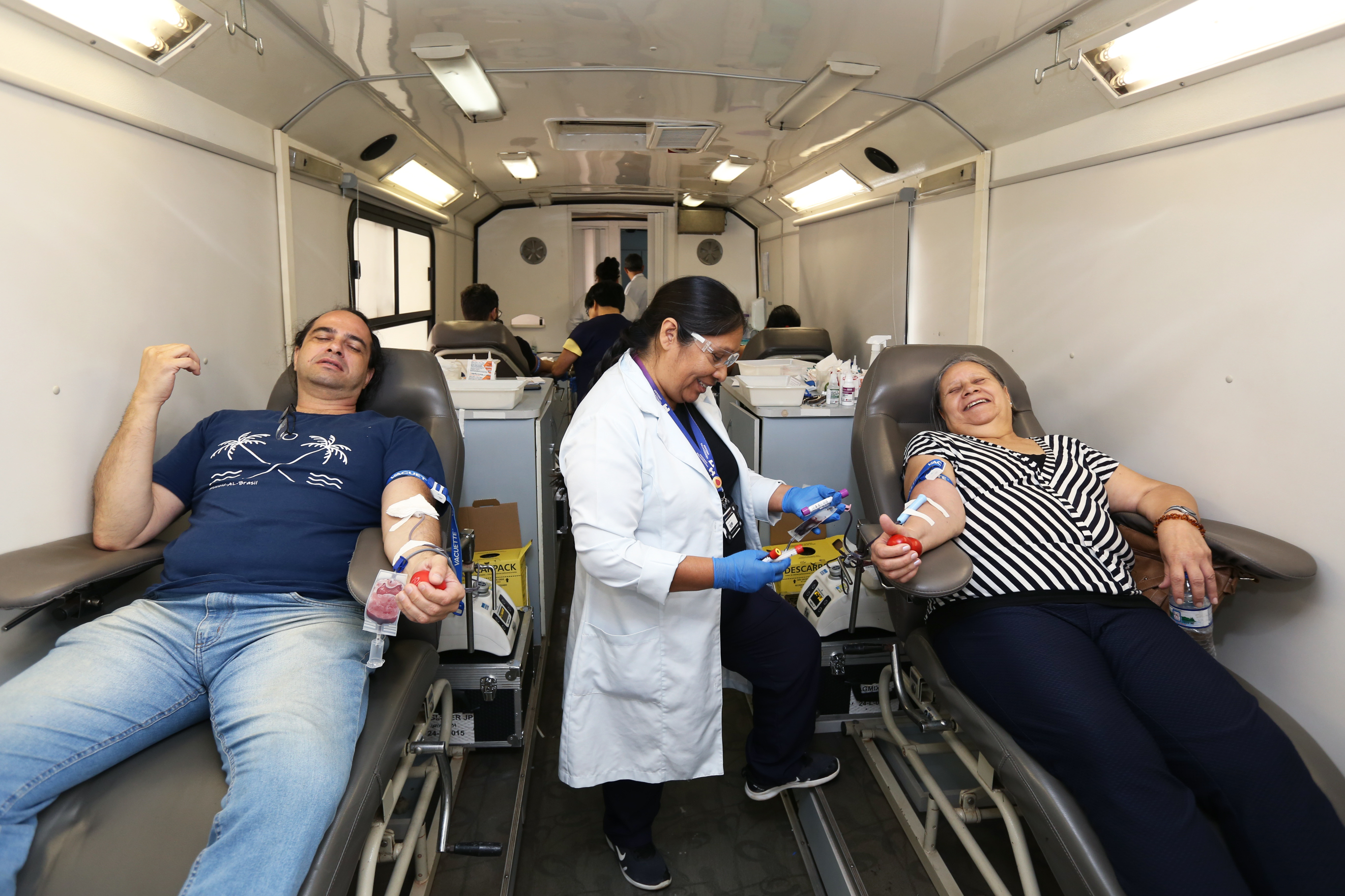 Entre as ações do SerSol estão as campanhas de doação de sangue