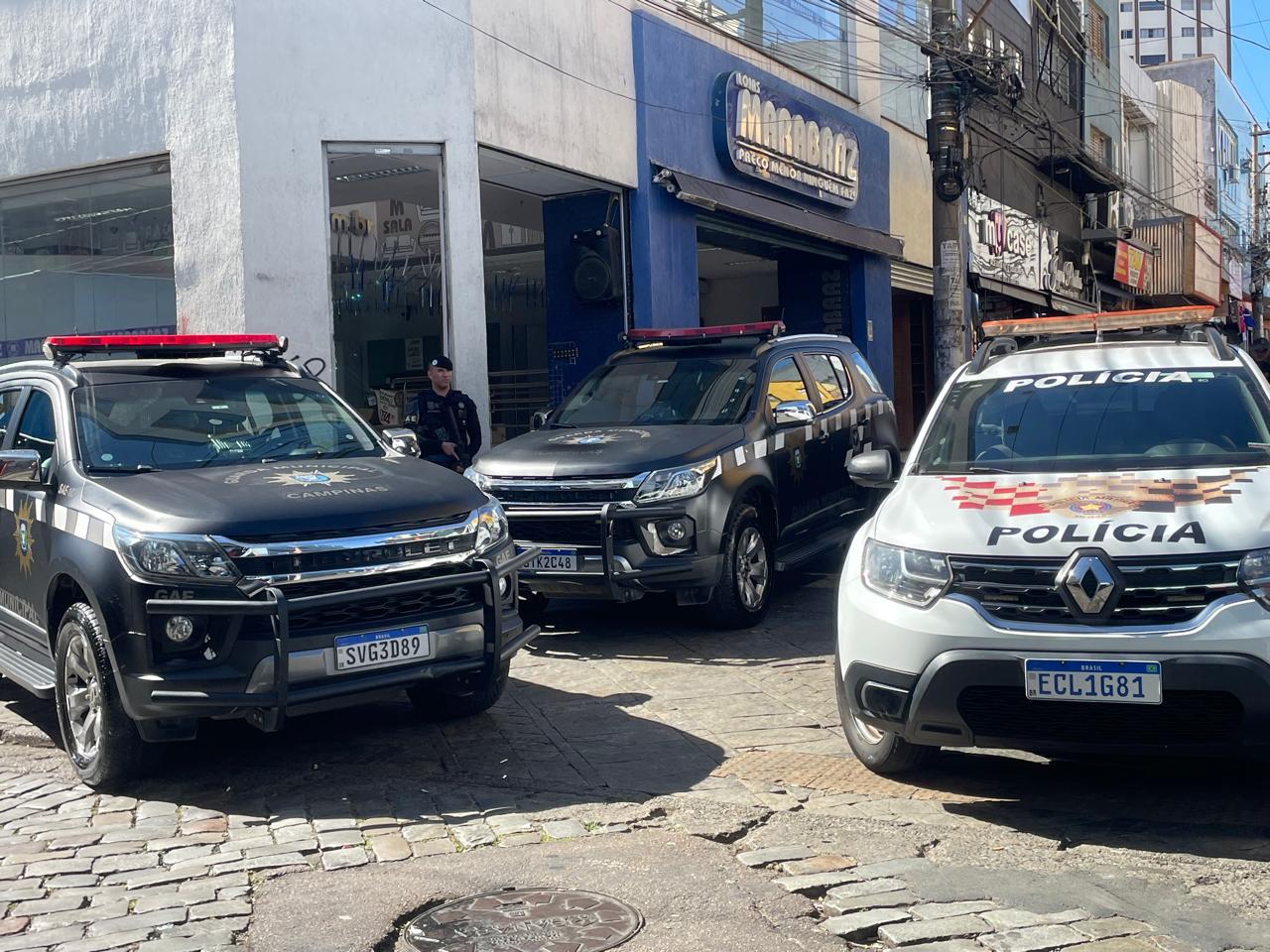 Operação conjunta entre as duas corporações traz mais segurança para a cidade