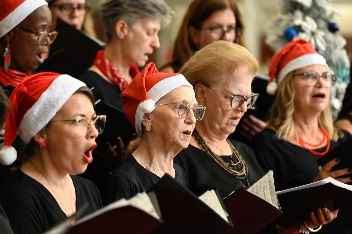 O coral é formado por servidores públicos da ativa e aposentados da Prefeitura de Campinas