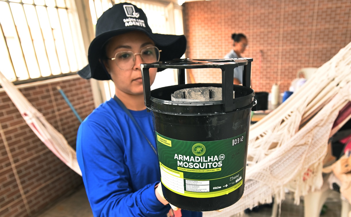 Armadilhas foram instaladas em 435 imóveis da região do CS São Quirino