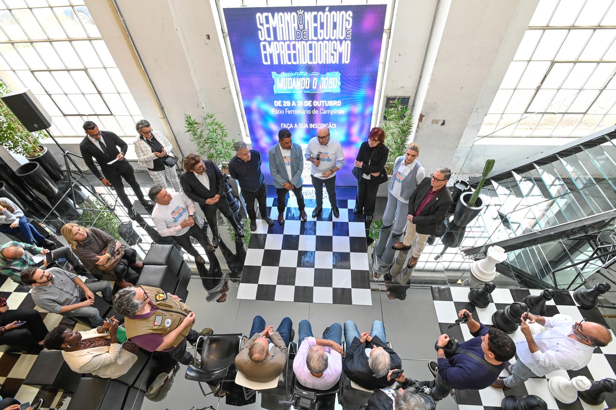 Evento será realizado no Pátio Ferroviário, local que sediou também a Semana de Inovação 