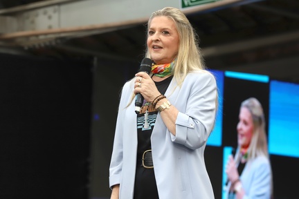 A secretária de Desenvolvimento Econômico, Tecnologia e Inovação, Adriana Flosi, destacou as oportunidades e o conhecimento que a Semana proporcionou aos empreendedores