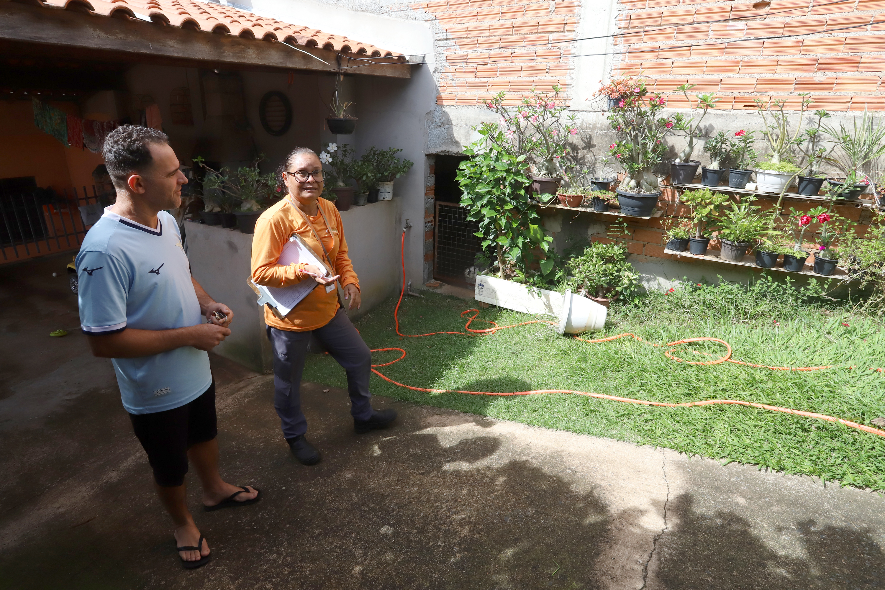 No 1º mutirão contra a dengue e outras arboviroses de 2026 foram visitados 7.132 imóveis