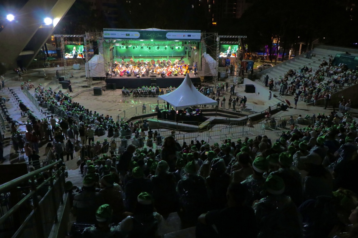A Orquestra Sinfônica continua a encantar o público, que também manifesta seu agrado por eventos gratuitos ao ar livre