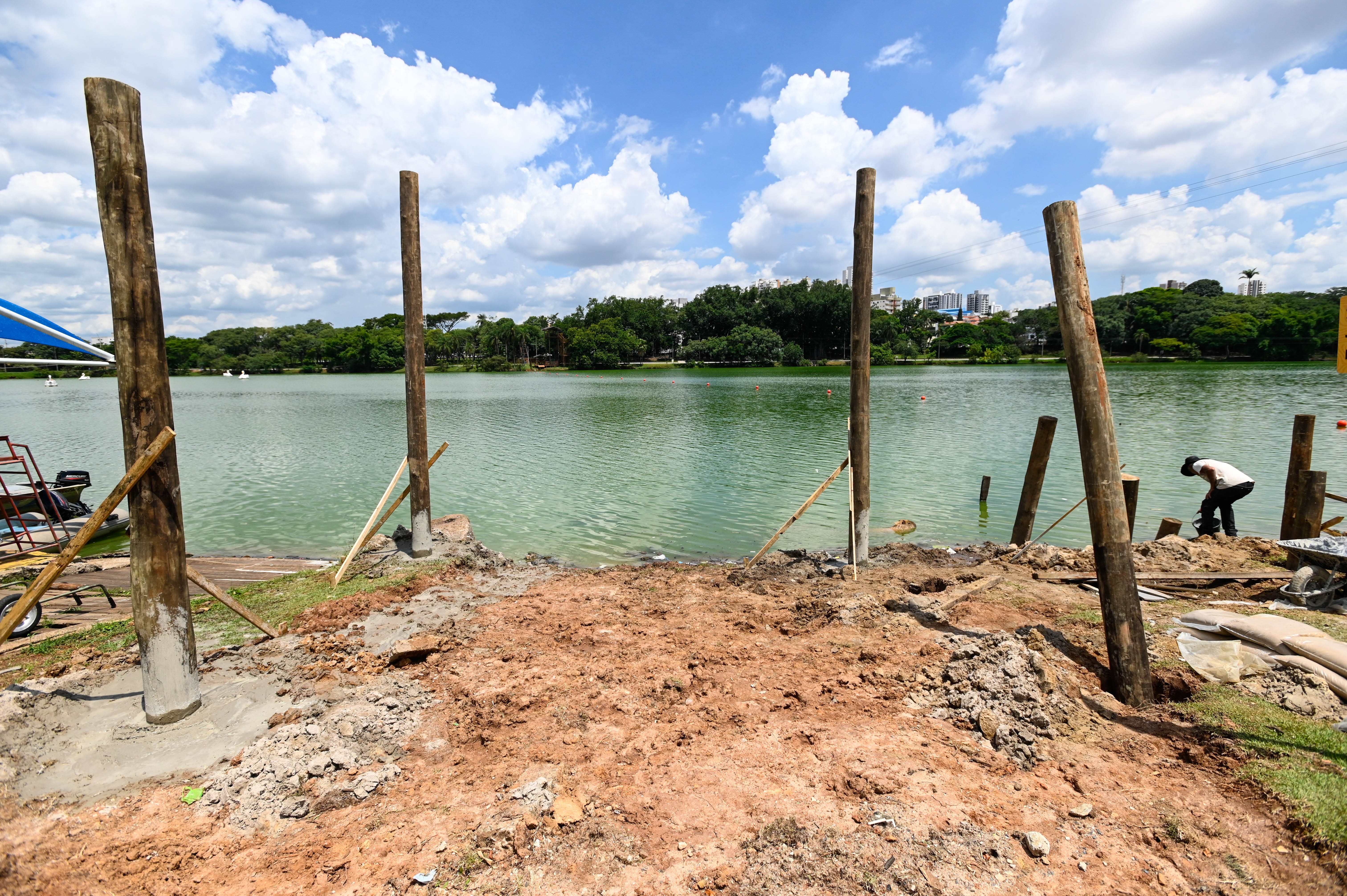 Obras já estão em andamento e previsão é inagurar os carrinhos flutuantes em abril 
