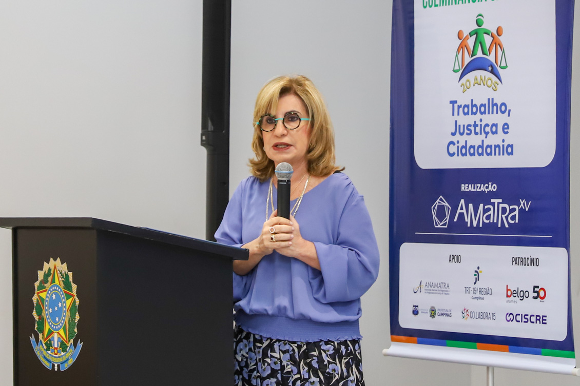 Presidente do TRT-15ª Região, Ana Paula Pellegrina