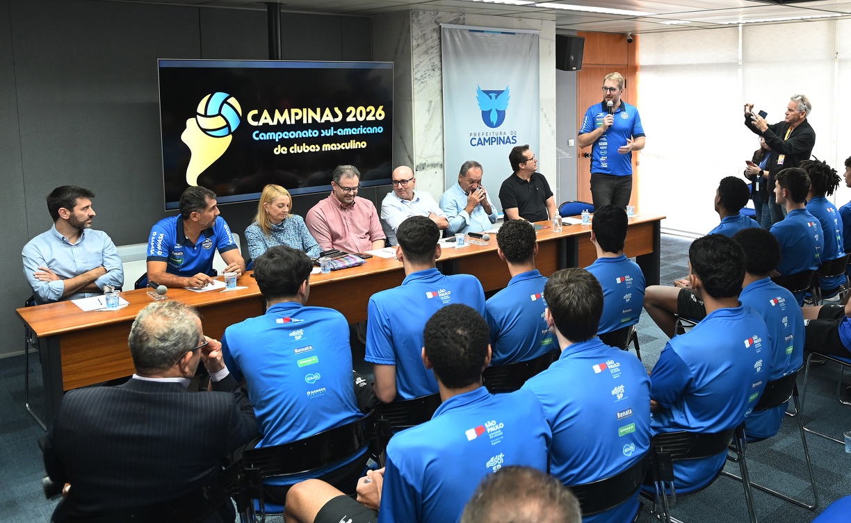 Embaixador do Vôlei Renata, André Heller lembrou a importância do projeto, que há 16 anos está baseado em Campinas