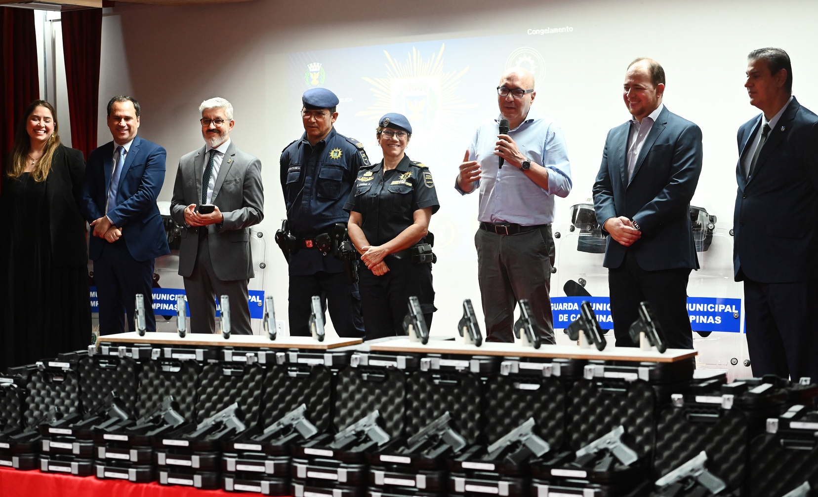 Dário Saadi destacou a importância do investimento e a valorização da corporação