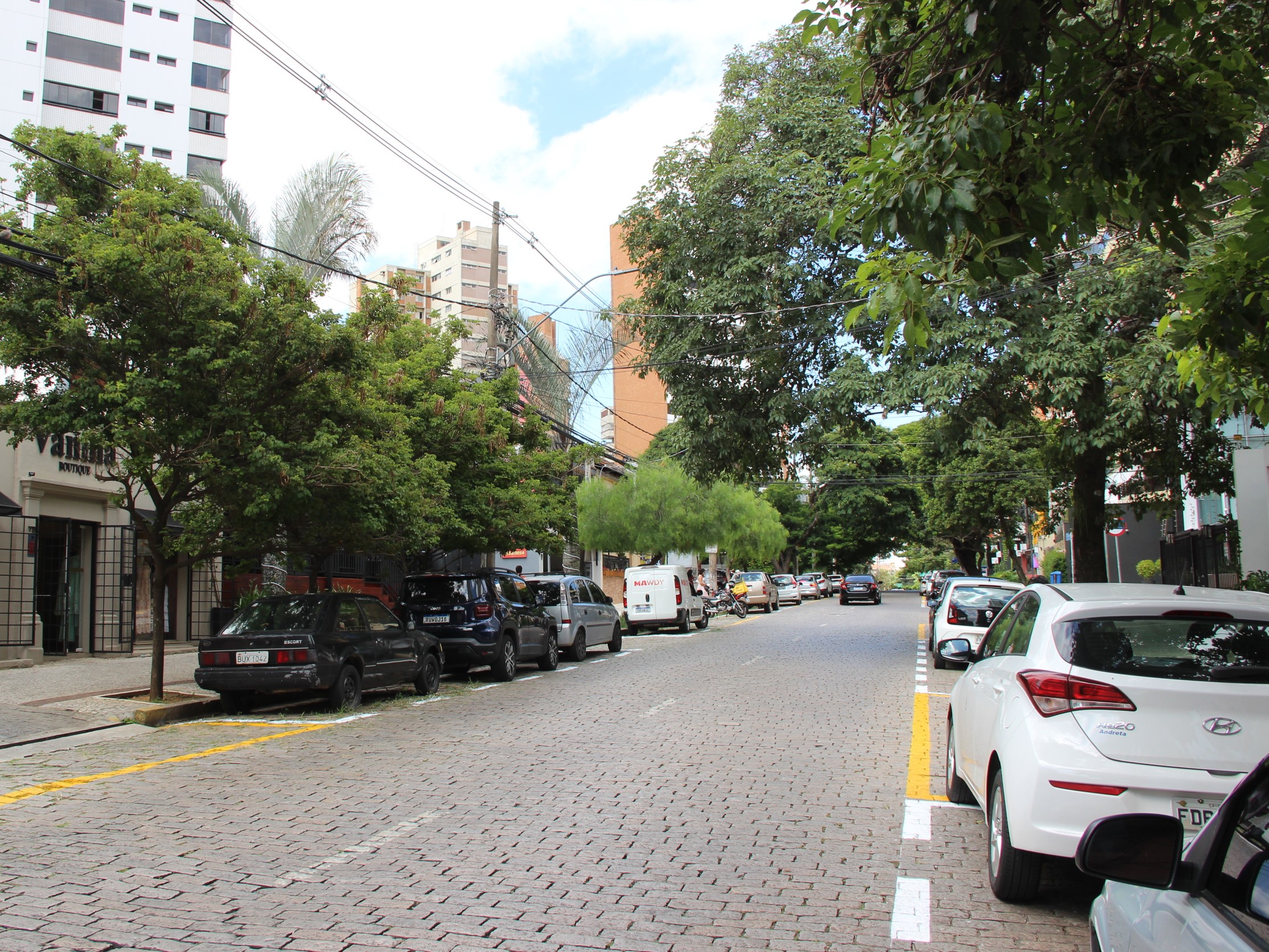 Via do Cambuí terá estacionamento rotativo em toda a sua extensão