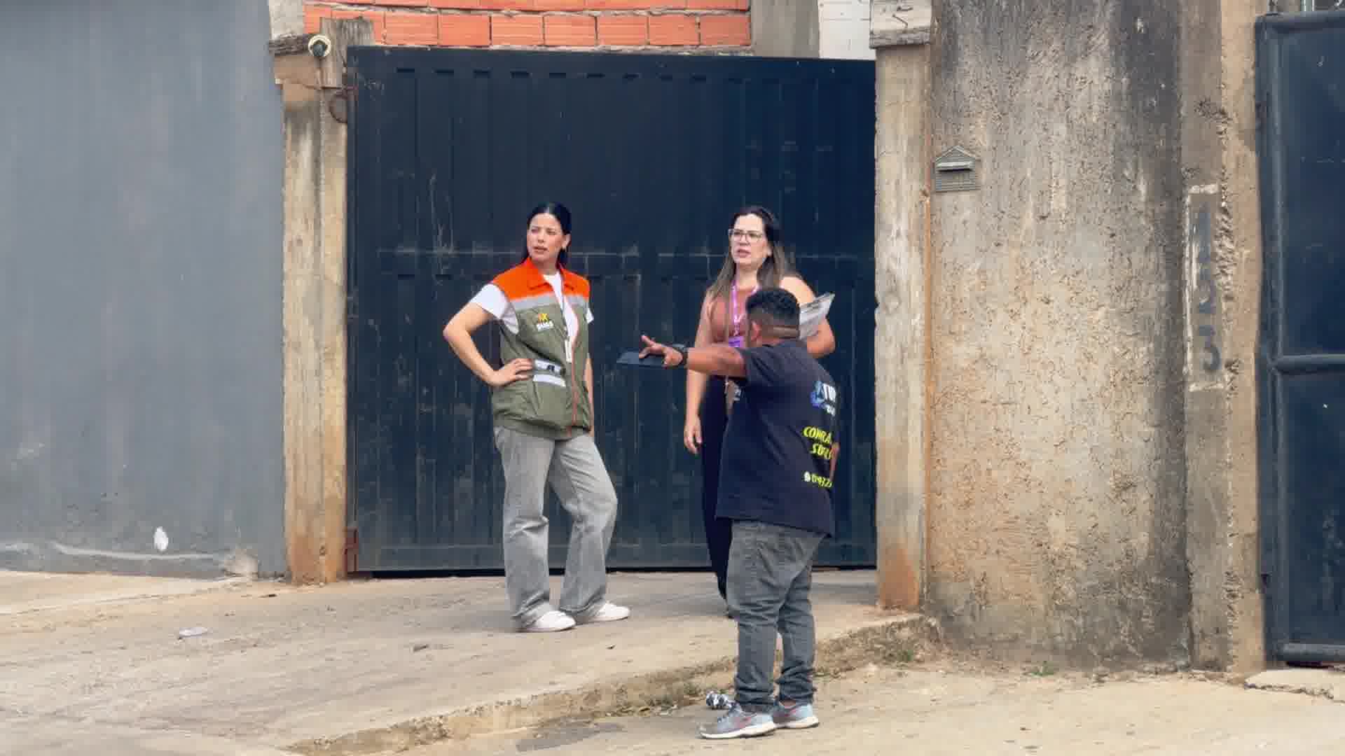 Profissionais estarão em duplas e com crachá de identificação 