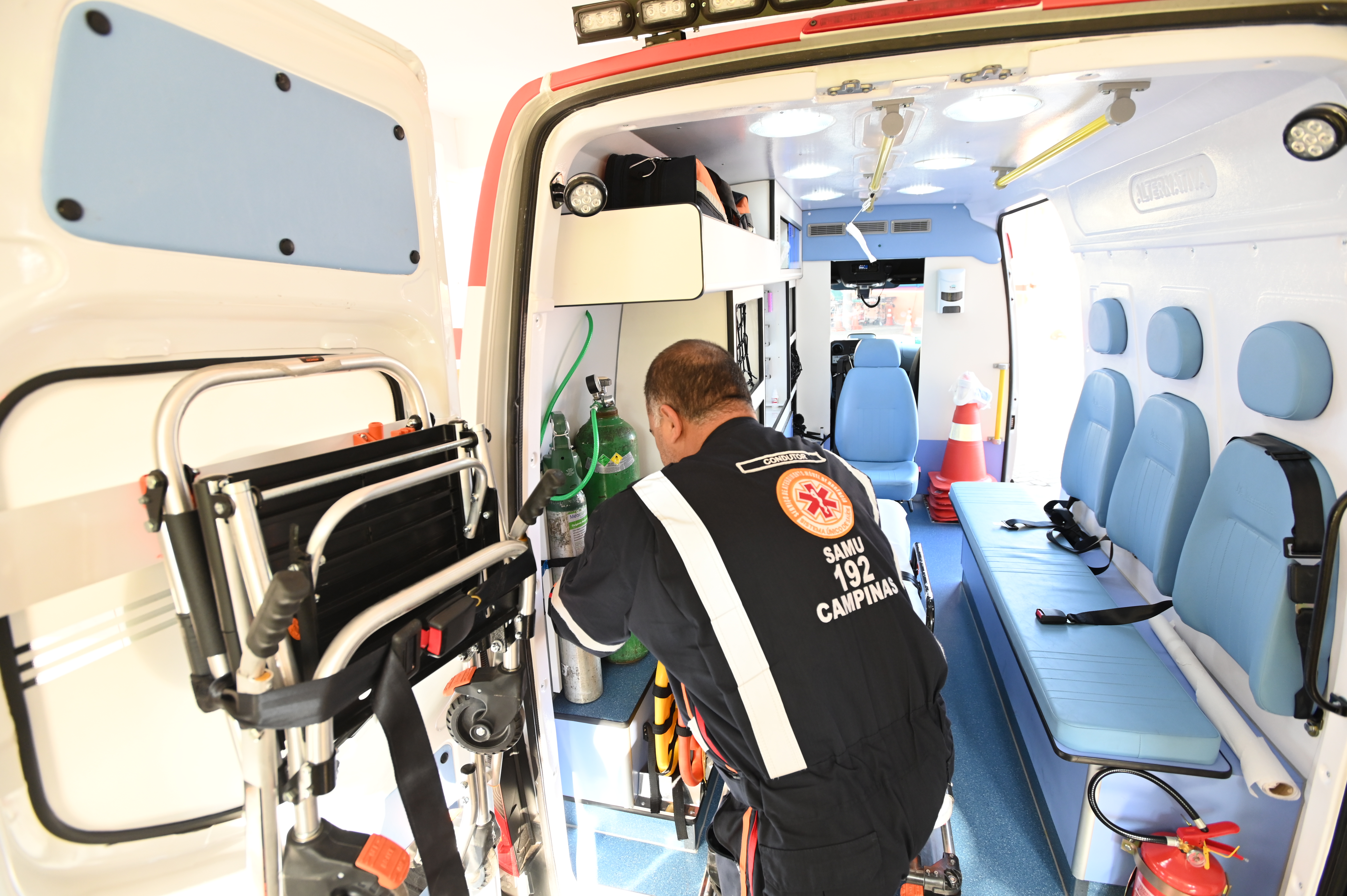 Em média, o Samu de Campinas atende a 6.179 ocorrências por mês 