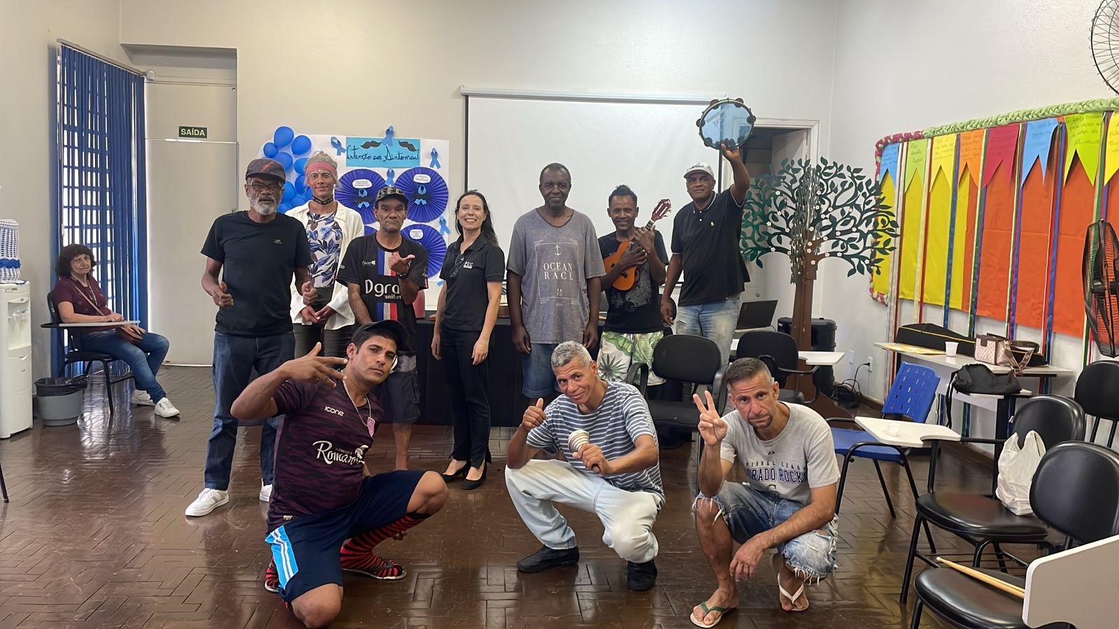 Grupo nasce com a proposta de fortalecer vínculos por meio da música