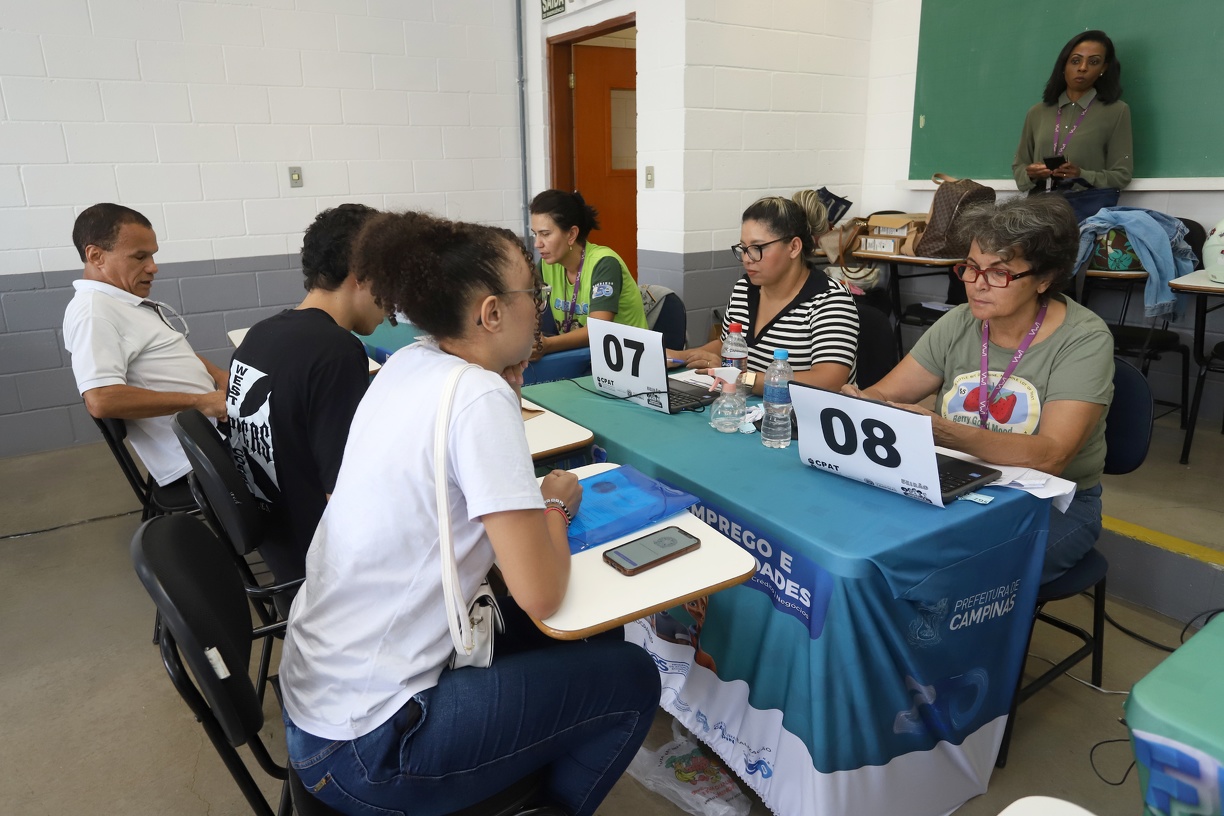 O 2º Feirão de Emprego e Oportunidades de 2026, no Jardim Morumbi, contabilizou 480 atendimentos e 439 encaminhamentos para vagas de trabalho