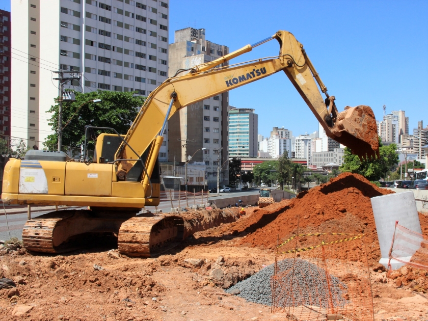Obras avançam para região central