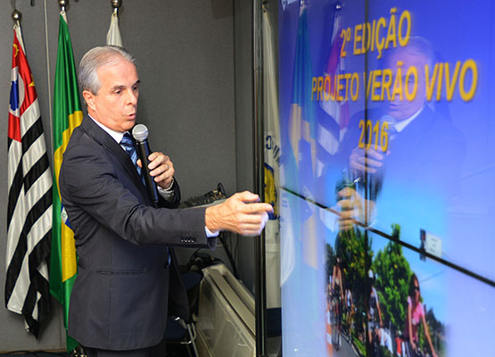 Secretário de Transportes, Carlos Barreiro, apresenta projeto